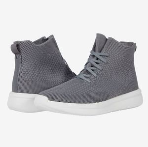 Clarks Ezera High-Top Sneakers - BRAND NEW boxed w/tags - Size 10 (Gray)